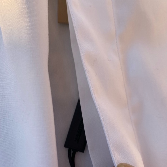 NWT Burberry Crisp White Button down Shirt! Size small - Picture 10 of 16